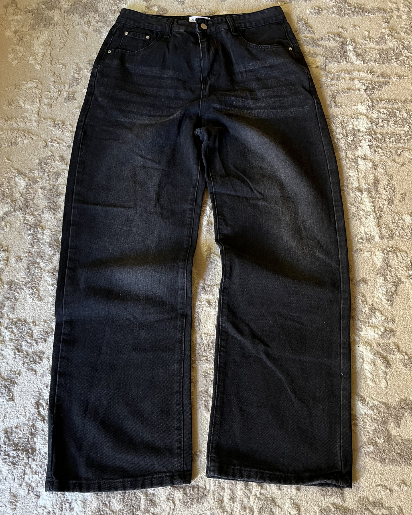 V1 black Loose fit jeans