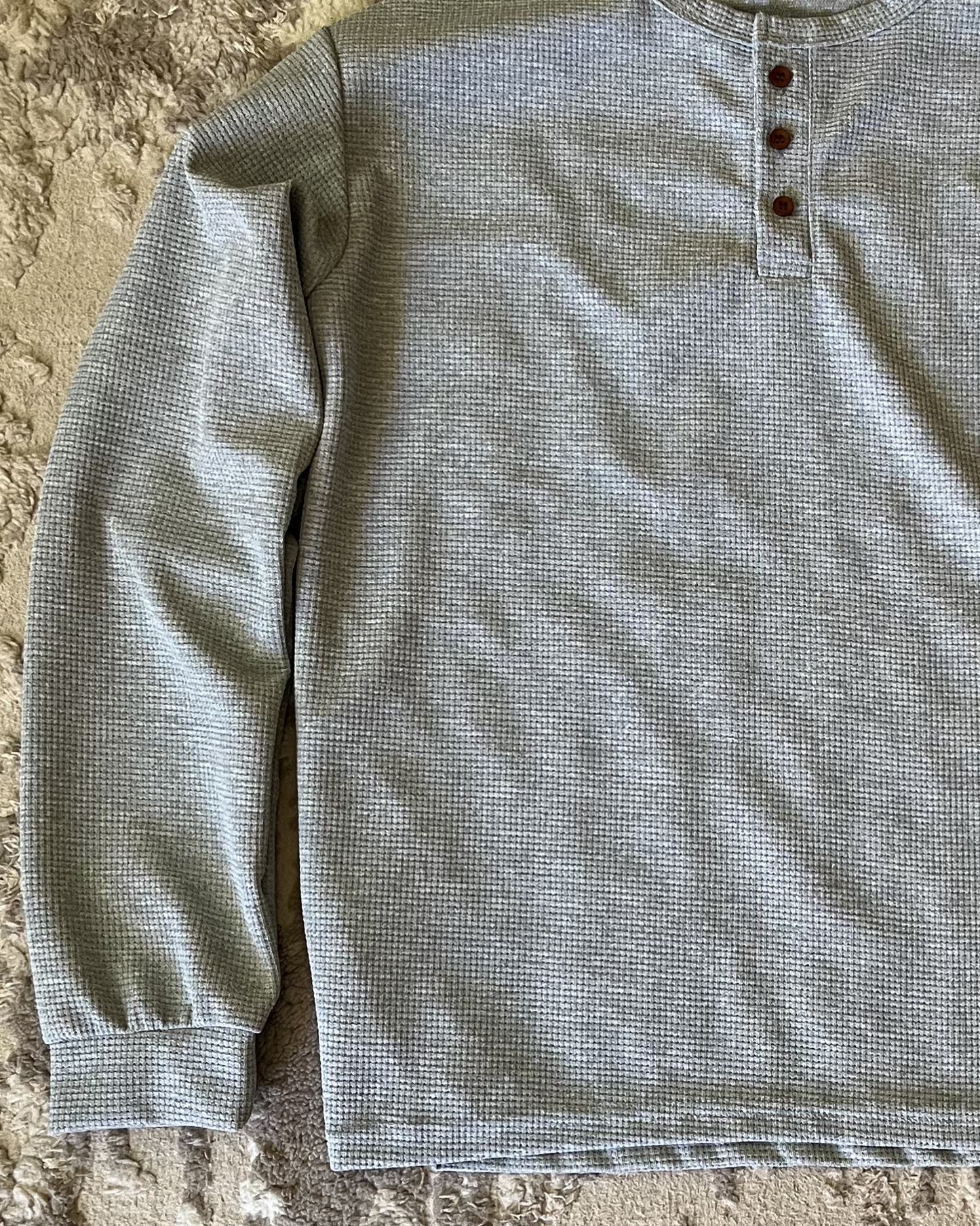 Stone Grey Henley