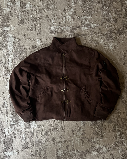 V2 brown toggle jacket