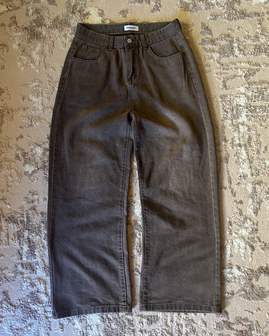 V1 brown baggy jeans