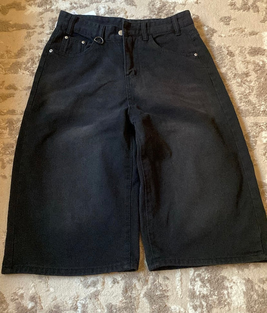 black baggy jorts V1