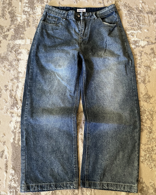 V1  blue baggy jeans