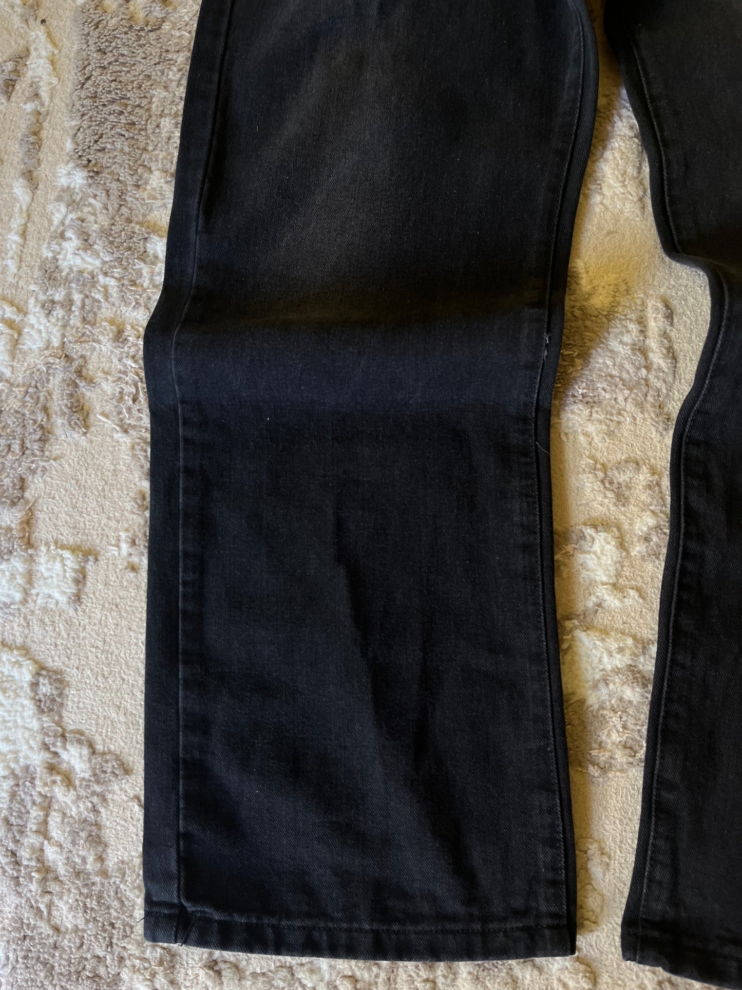 V1 black bootcut jeans