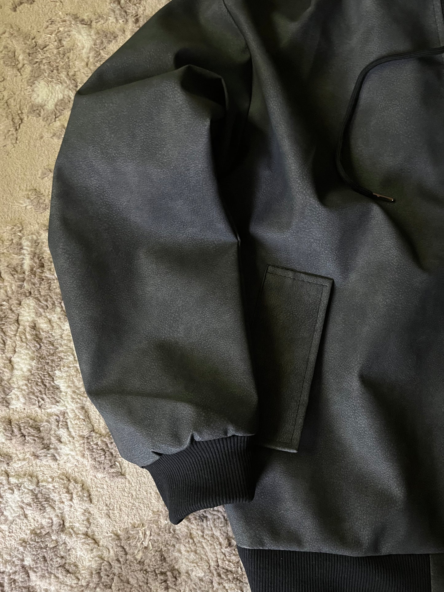 V2 grey hooded jacket