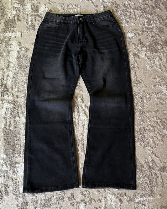 V1 black bootcut jeans